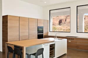 Minimalist Kitchen in Utah | Dennis Miller Homes