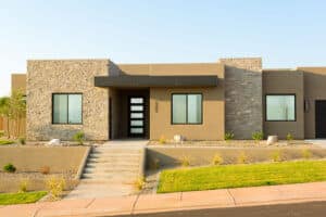 Exterior Of Custom Home | Dennis Miller Homes