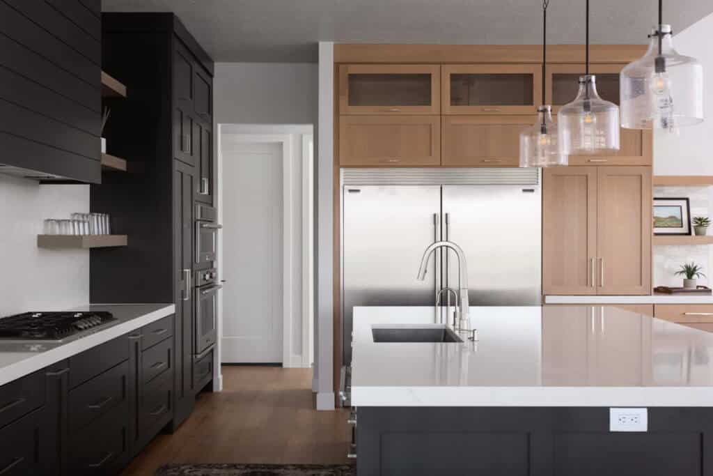 Custom Home with Modern Kitchen & Energy Saving Appliances & Lighting in St George Utah | Dennis Miller Homes