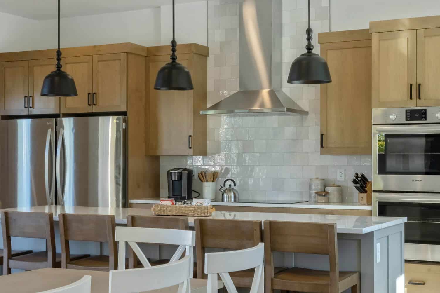 kitchen luxury vacation home in southern Utah | custom home builder in St George, UT | Dennis Miller Homes